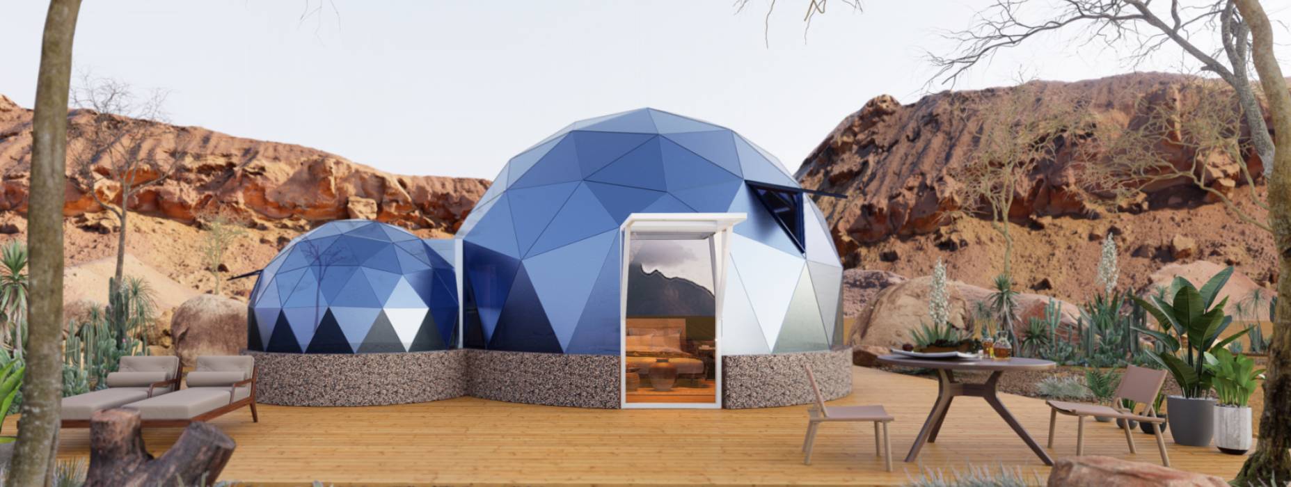 潮安区球形智能光伏玻璃星空房